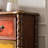 Painted Roman column drawer accent chest
