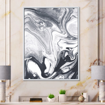 Black And White Liquid Art " Black And White Liquid Art "
