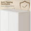 170 cm Kitchen Pantry Cabinet, Freestanding Storage Cabinet with Soft-Close Hinges, White Wood Effect