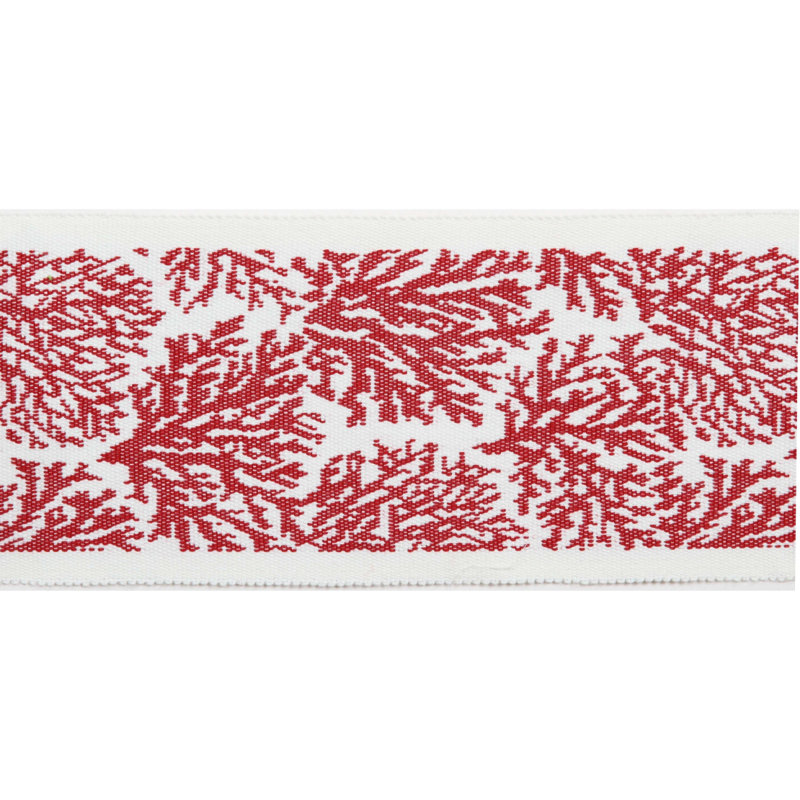 Ruban de corail 3,25 po - Bordure de cour, Canneberge