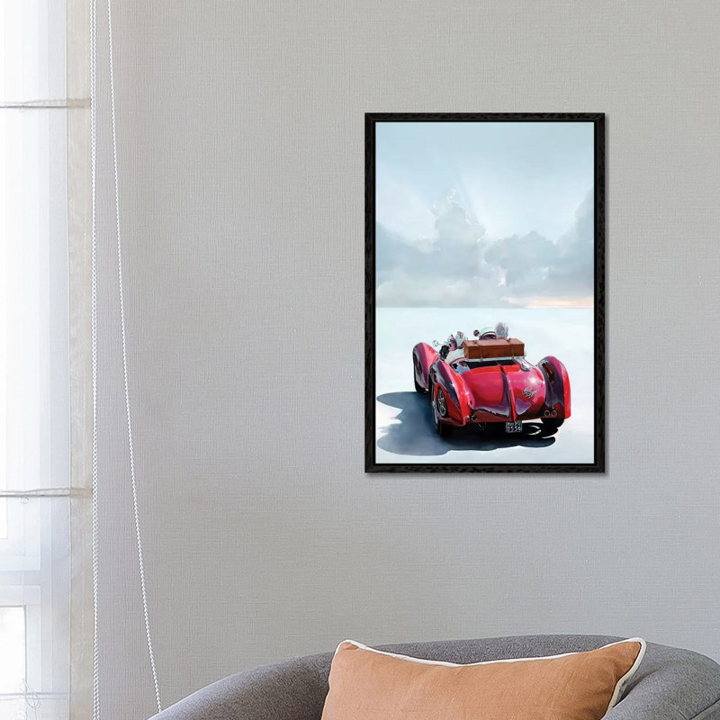 Horizon by Marcello Petisci - Print on Canvas, Black Framed, 66.04 cm H x 45.72 cm W