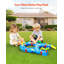 Table à eau pour tout-petits, cours d'eau pour enfants, jeu de parc aquatique d'été en plein air avec 39 pièces d'accessoires pour la plage de la cour arrière, table de jeu sensorielle pour les garçons de 3 ans et plus