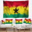 Tapisserie illustration de drapeau de ghana flag-28505943