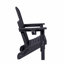 Chaise Adirondack pliante avec table d'appoint, ensemble de 3 chaises Adirondack avec texture en bois-1073800509