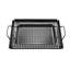 Ensemble de grille à gril 2 pièces anti-adhérent