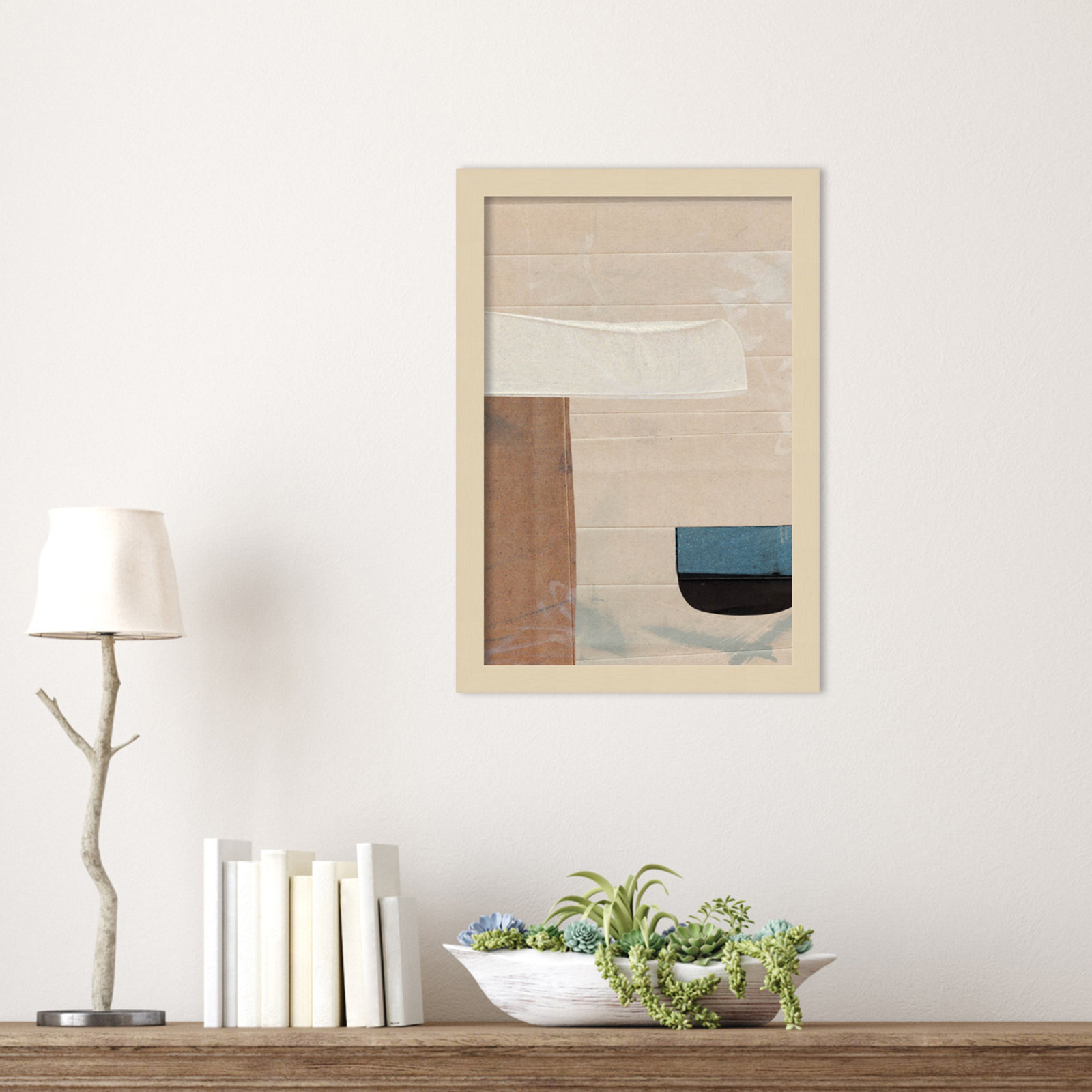 Cleve "Sauna Serenity" Print by Dan Hobday, Brown, 17" H x 12" W