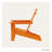Hoa 28.7'' W High-Density Polyethylene Folding Adirondack Chair-86552581