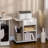 Mobile Printer Stand, Rolling File Cabinet Cart With Wheels, Adjustable Shelf, Drawer And Cpu Stand, White