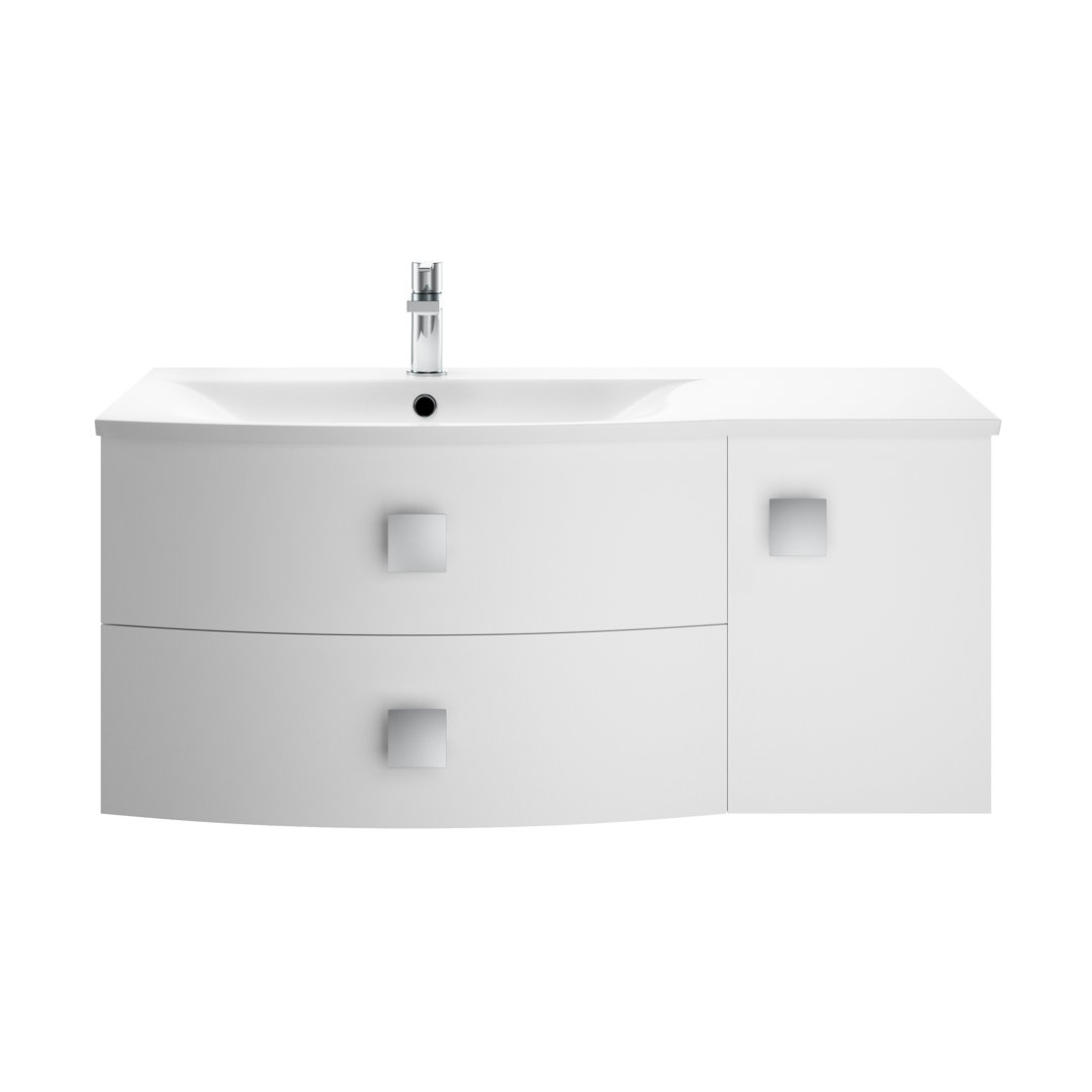 1000mm Wall Hung Single Vanity Unit