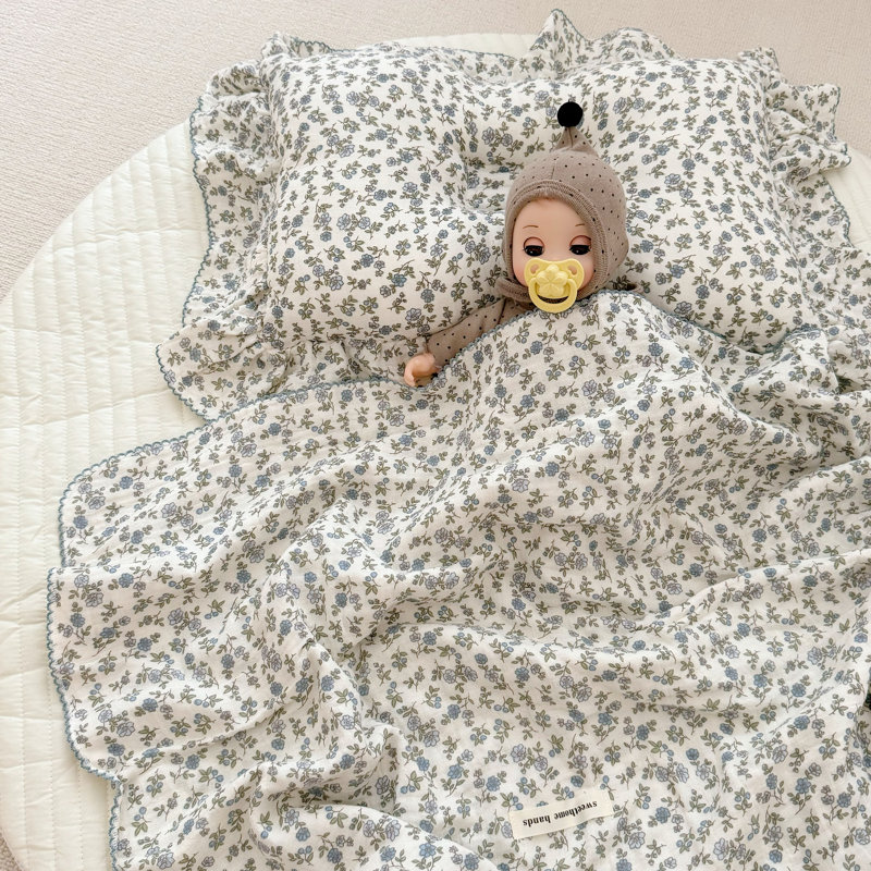 Couverture mignonne pour bébé en coton