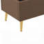 Banc de rangement avec repose-pieds Banc de chambre rembourré avec rangement-317949691