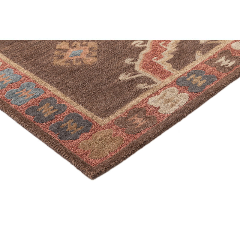 Tapis en laine touffeté à la main, Rectangulaire 2 pi x 3 pi