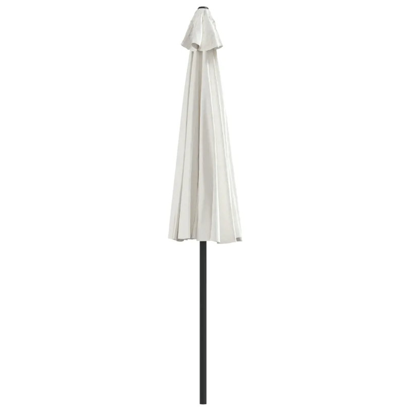 Hudson Oaks Balcony Parasol, Beige, 87.8" H x 118" W