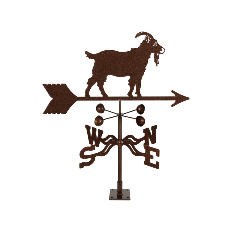 Azul 28'' H Animals Weathervane, Deck Mount