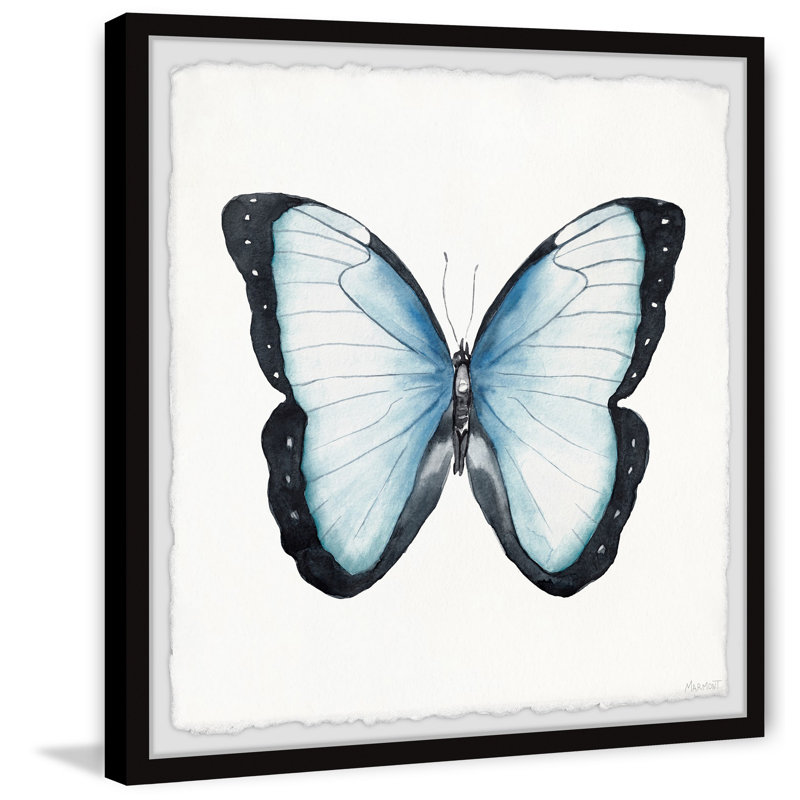 Butterfly Dreams - Peinture encadrée, H 12 po x l 12 po x P 1,50 po