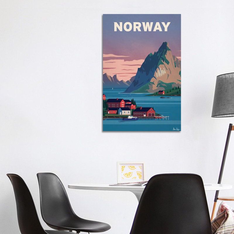 Norway by IdeaStorm Studios - Wrapped Canvas Print, 101.6 cm H x 66.04 cm W x 1.91 cm D