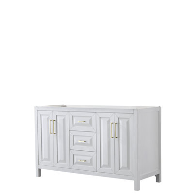 Daria 59'' W Double Bathroom Vanity Base