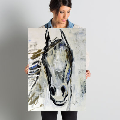 «Picasso's Horse I» par Julian Spencer, reproduction sur toile