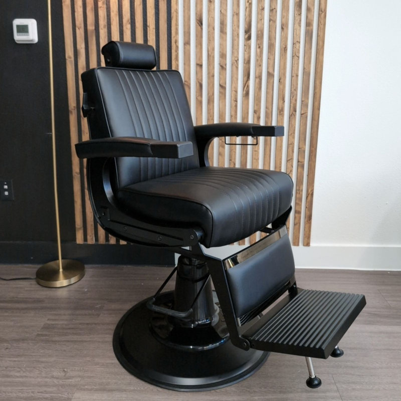 CAPRI Barber Chair with Recliner on the backrest