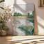 Impression sur toile Peaceful Riverside View II -1524440776-1524440788