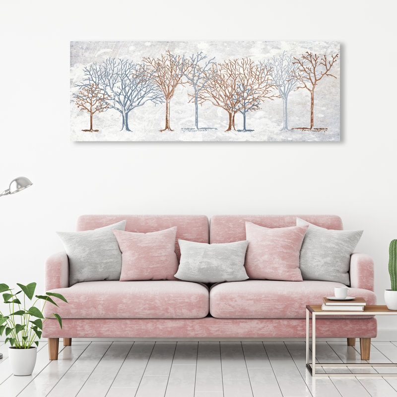 Paysage, impression sur toile tendue, H 20 po x l 54 po x P 1,5 po