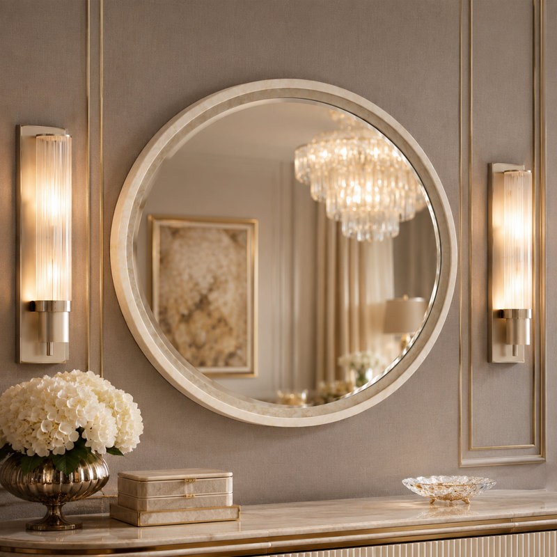  Miroir d'appoint mural Fantosini - Argent