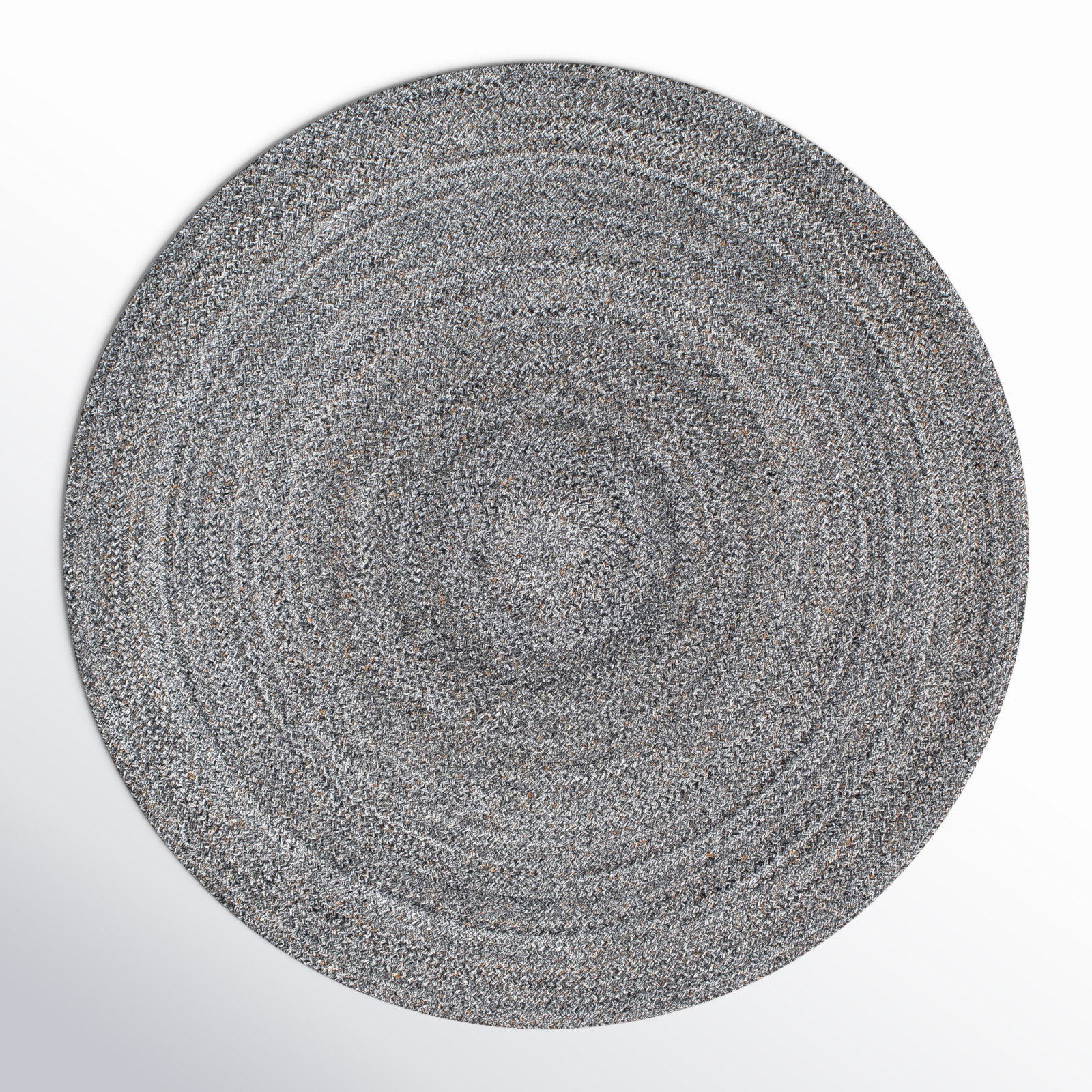 Hinton Recycled P.E.T Indoor/Outdoor Rug, Round 6'