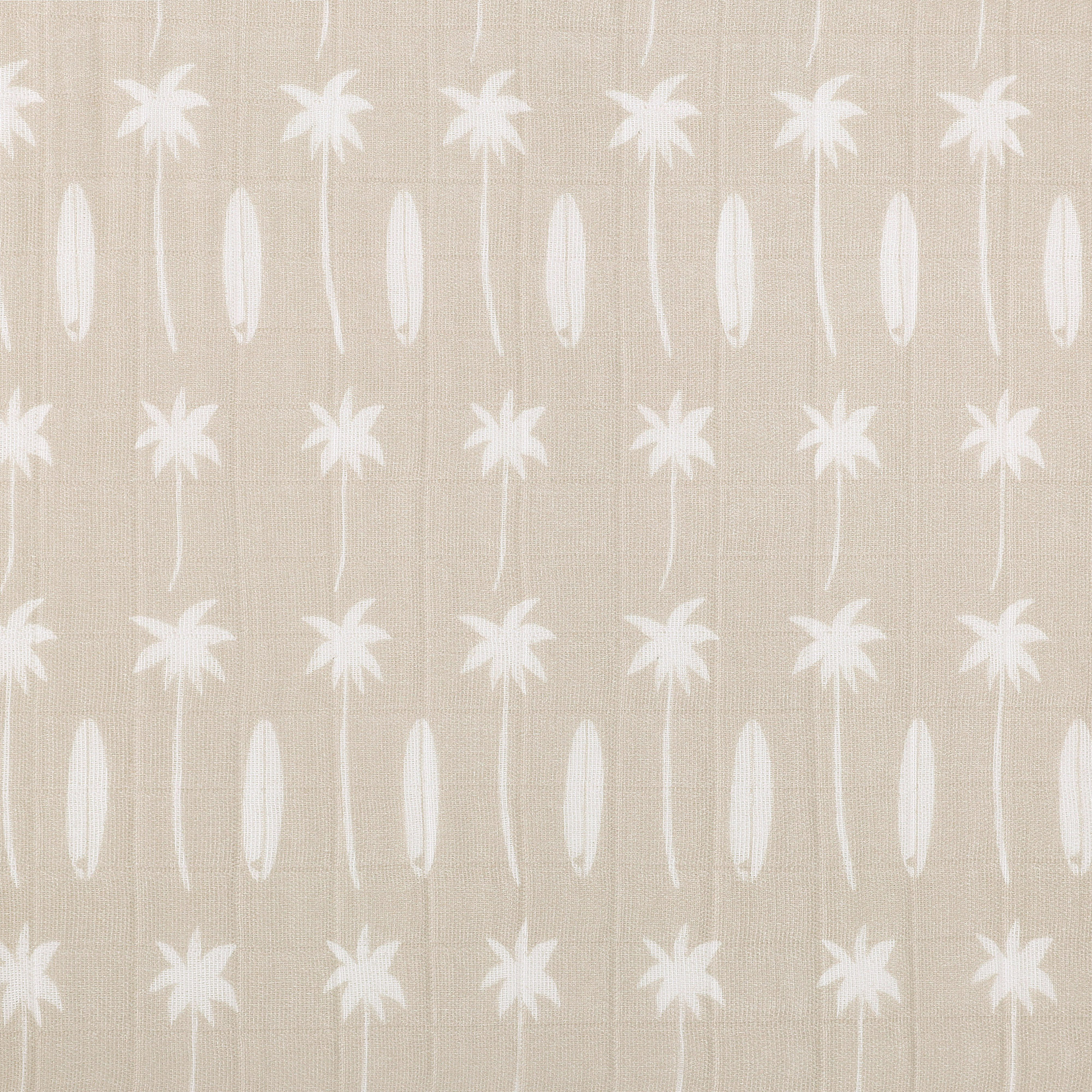 Beach Bum Muslin Crib Sheet