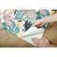 Papier peint adhésif rétro à feuilles tropicales de L 16,5 pi x l 18 po Herrington-1695290468