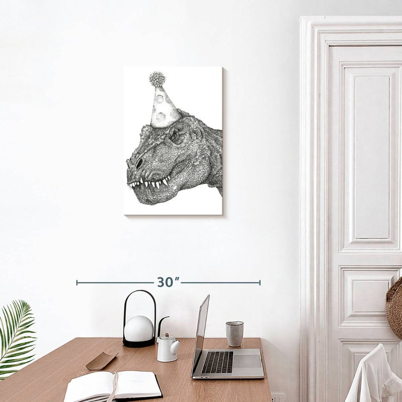 Brampt Party Dinosaur, 24" H x 16" W