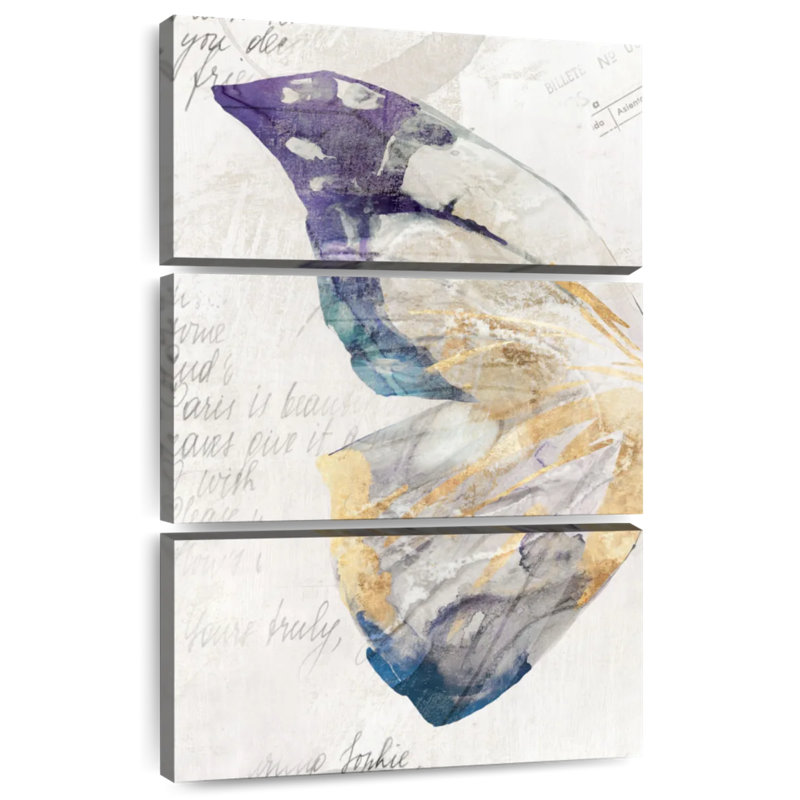 Brampt papillon effet II, H 32 po x l 20 po
