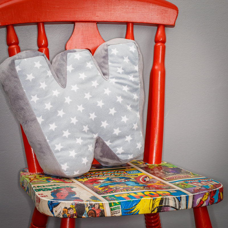 Georgij Alphabet Letter Cushion W
