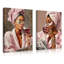 2 Piece Wrapped Canvas Wall Art