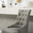 Button Tufted Solid Wood Wingback Hostess Chairs-1744448833