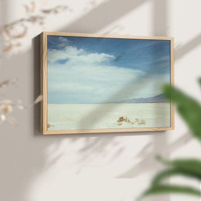 «Salt Flat Walk I», reproduction encadrée