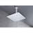 Water Saving Bathroom Shower Head With Self-Cleaning And High - 12X12 In, White Stylish Showerhead Rain, Self-Cleaning, Bathroom,-121077214