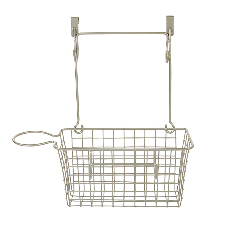 Grid Over The Cabinet Hair Tool Holder, Satin Nickel