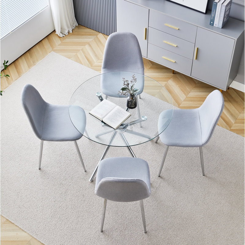 Beeching 4 - Person Dining Set