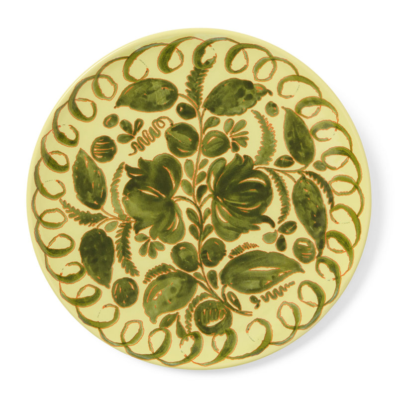 Amalfi Dinner Plate - 10.6", Lime