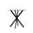 Round Dining Table, Small Circle Kitchen Table, Modern Dining Room Table