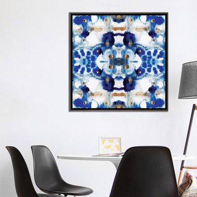 Bleu symétrique par Elisabeth Fredriksson-impression d’art graphique