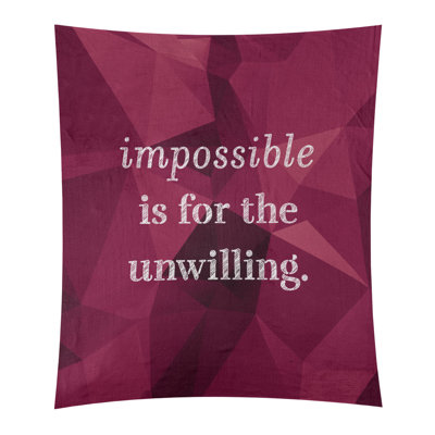Tapisserie quote-en polyester en faux gemme