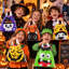 Sacs à friandises à cordon pour l'Halloween - Fournitures pour fêtes d'Halloween