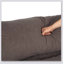 Fauteuil inclinable manuel surdimensionné avec massage chauffant pour un confort et une détente ultimes dans le salon-833423508