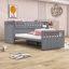 Lit superposé simple en bois 7 tiroirs-504358632