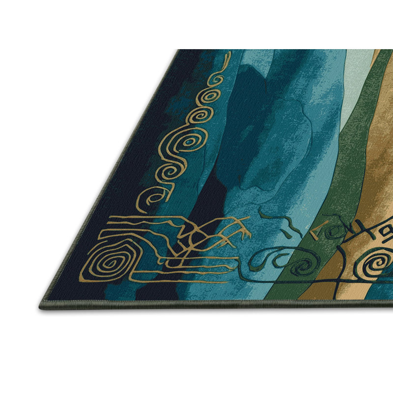 Luminous Pathways Rug, Square 7'