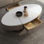 Table basse ovale en pierre claire-109000792-109000793