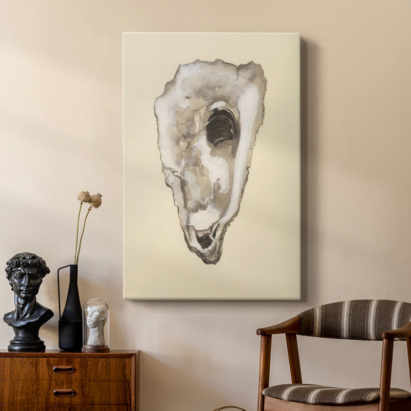 Sépia huître IV - galerie Cavas sur mesure, H 27 po x l 18 po