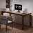 Rectangular Solid Wood with 2 drawers desk-1695618773