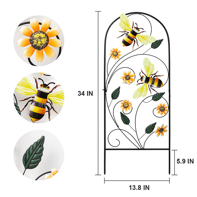 Piquets de jardin 34 po